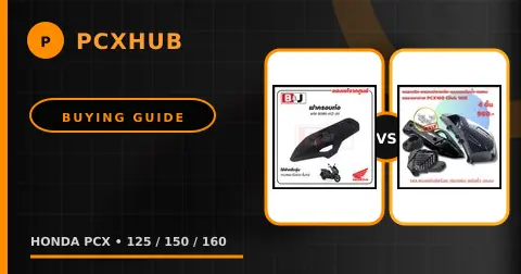 ท่อไอเสีย PCX เลือกให้ถูกรุ่น — ทุกรุ่น 125 150 160
