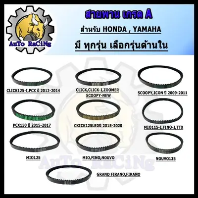 สายพาน PCX150 MIO FINO NOUVO CLICK